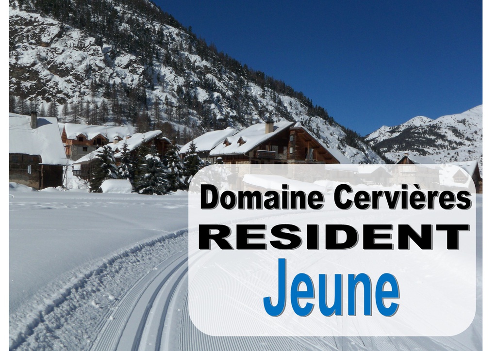 Saison Cervières RESIDENT Jeune